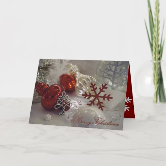 Gevouwen kerstkaart met Keltische bomen Kaart (Voorkant)