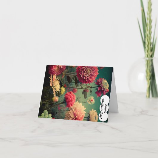 Gevouwen Moederdag Kaart (Voorkant)