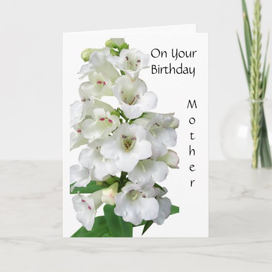 Gevouwen moederdag Kaart (Voorkant)