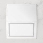 Gevouwen naam Plaats kaart-Grenzen Plaatskaartje (Buitenkant ongevouwen)