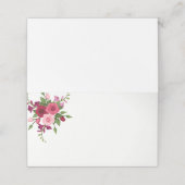 Gevouwen naam Plaats kaart Plaatskaartje (Buitenkant ongevouwen)