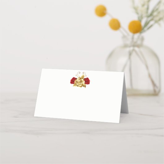 Gevouwen naam Plaats kaart Plaatskaartje (Voorkant)