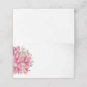 Gevouwen naam Plaats kaart Plaatskaartje (Buitenkant ongevouwen)