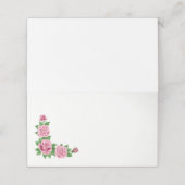 Gevouwen naam Plaats kaart Plaatskaartje (Buitenkant ongevouwen)