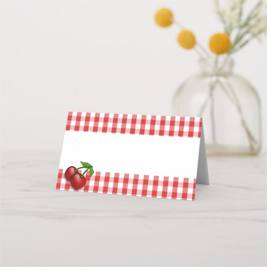 Gevouwen naam Plaats kaart Plaatskaartje (Voorkant)