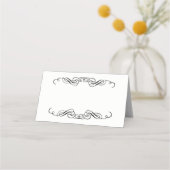 Gevouwen naam Plaats kaart Plaatskaartje (Voorkant)