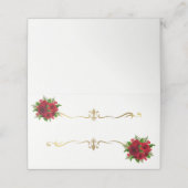 Gevouwen naam Plaats kaart Plaatskaartje (Buitenkant ongevouwen)