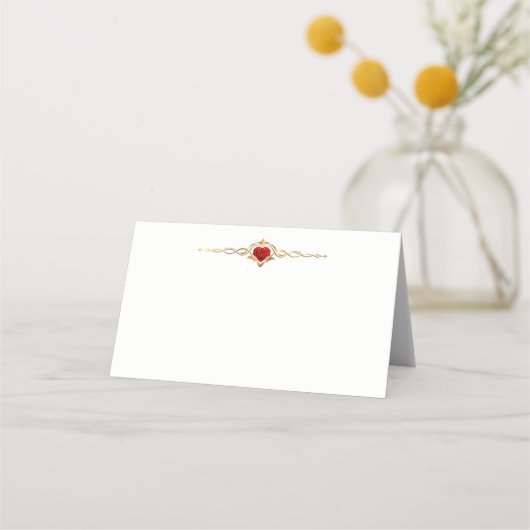 Gevouwen naam Plaats kaart Plaatskaartje (Voorkant)