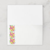 Gevouwen naam Plaats kaart Plaatskaartje (Buitenkant ongevouwen)