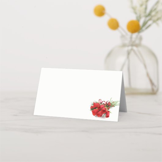 Gevouwen naam Plaats kaart Plaatskaartje (Voorkant)