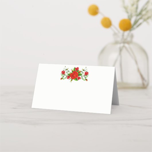 Gevouwen naam Plaats kaart Plaatskaartje (Voorkant)