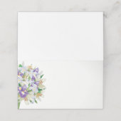 Gevouwen naam Plaats kaart Plaatskaartje (Buitenkant ongevouwen)