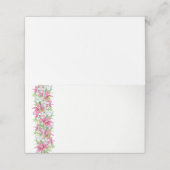 Gevouwen naam Plaats kaart Plaatskaartje (Buitenkant ongevouwen)