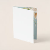 Gevouwen Pampas Weddeningtabelnummer Folie Kaarten (Voorkant)