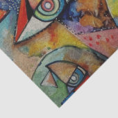 gevouwen papieren gezichtsontkoppelingspapier tissuepapier (Detail)