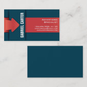 Gevouwen Pijl - Stijl 1 Visitekaartje (Voorkant / Achterkant)