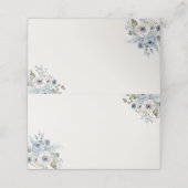 Gevouwen Plaats Kaart/Escort Kaart Plaatskaartje (Buitenkant ongevouwen)