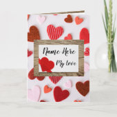 Gevouwen Soul Love Connection Poëzie Kaart 1 (Voorkant)