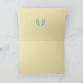 Gevouwen uitnodiging : Verloving of huwelijk (Binnen)