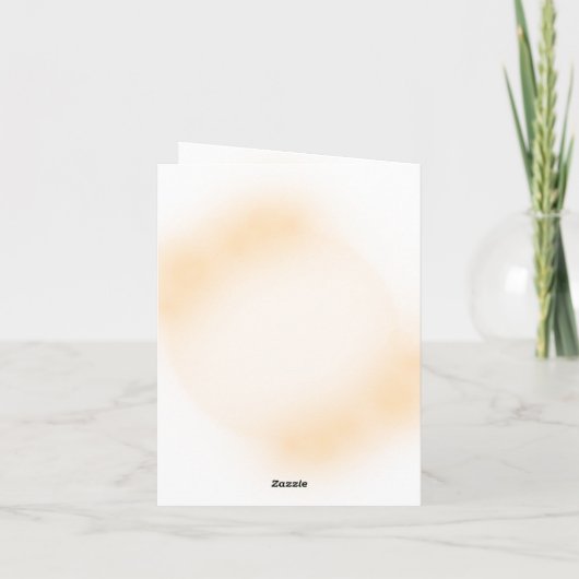 Gevouwen uitnodiging voor vakantie (Achterkant)