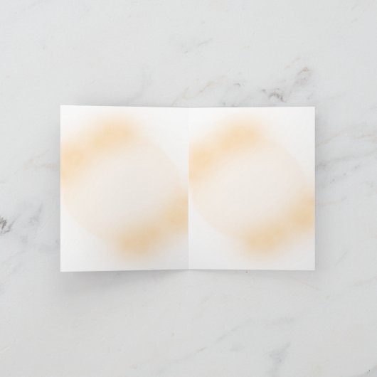 Gevouwen uitnodiging voor vakantie (Binnen)