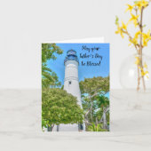 Gevouwen Vaderdag Wenskaart Kaart (Gele Bloem)