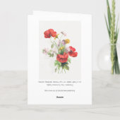 Gevouwen vaderdagskaart bedankkaart (Achterkant)