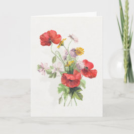 Gevouwen vaderdagskaart bedankkaart