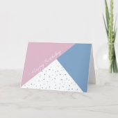 Gevouwen vaderdagskaart kaart (Voorkant)