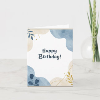 Gevouwen vaderdagskaart kaart