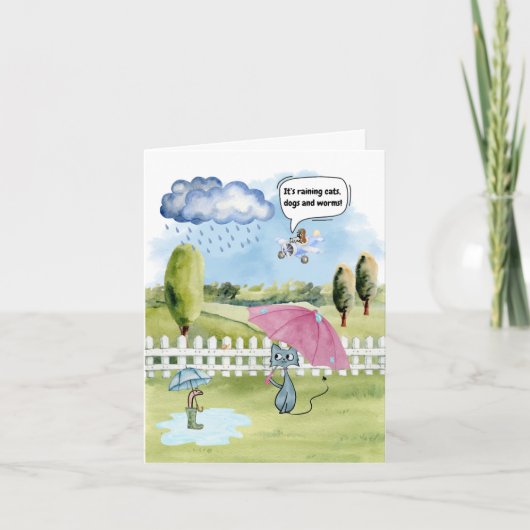 Gevouwen vakantiekaart feestdagen kaart (Voorkant)