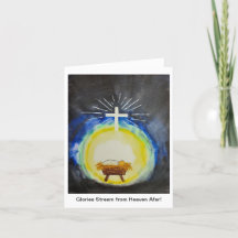 Gevouwen vakantiekaart