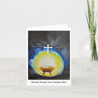 Gevouwen vakantiekaart feestdagen kaart