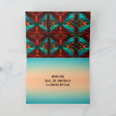 Gevouwen vakantiekaart feestdagen kaart (Binnen)