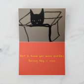 Gevouwen vakantiekaart feestdagen kaart (Binnen)