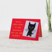 Gevouwen vakantiekaart feestdagen kaart (Voorkant)