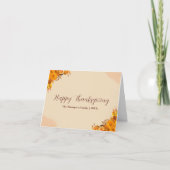 Gevouwen vakantiekaart feestdagen kaart (Voorkant)