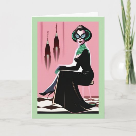 Gevouwen vakantiekaart feestdagen kaart (Voorkant)