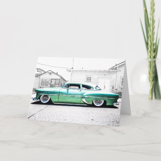 Gevouwen vakantiekaart feestdagen kaart (Voorkant)