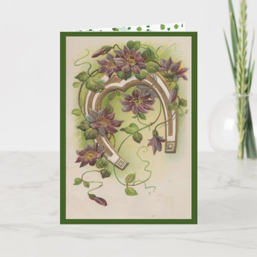 Gevouwen vakantiekaart feestdagen kaart (Voorkant)