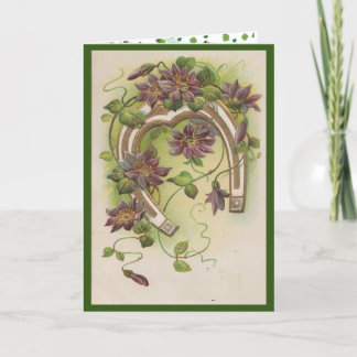 Gevouwen vakantiekaart feestdagen kaart