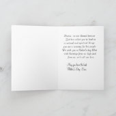 Gevouwen vakantiekaart feestdagen kaart (Binnen)