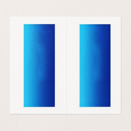 Gevouwen Visitekaartje (Binnenkant ongevouwen)