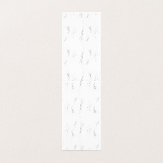 Gevouwen Visitekaartje (Buitenkant ongevouwen)