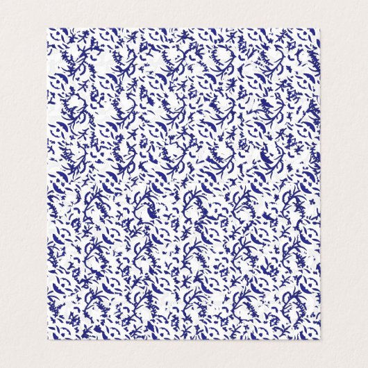 Gevouwen Visitekaartje (Buitenkant ongevouwen)