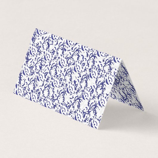 Gevouwen Visitekaartje (Achterkant)