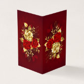 Gevouwen Visitekaartje (Buitenkant)