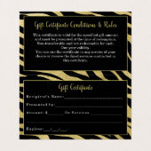 Gevouwen Visitekaartje (Binnenkant ongevouwen)