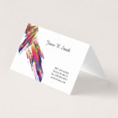 Gevouwen Visitekaartje (Voorkant)