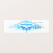 Gevouwen Visitekaartje (Buitenkant ongevouwen)